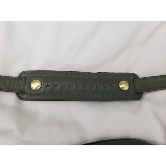 COACH Limited Edition Hamptons Flap Bag, 15400, Green Leather Shoulder Purse - Picture 7 of 16